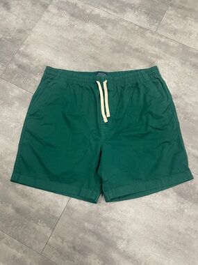 Men’s large J.Crew elastic waist dock shorts NWT